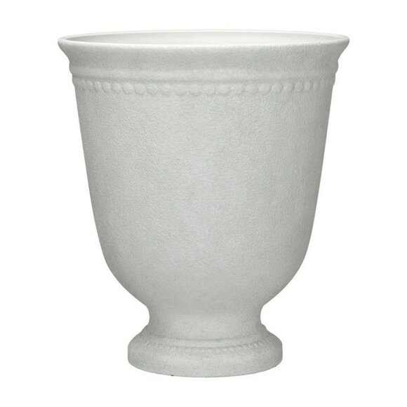 My Texas House Asti Urn Resin Planter - White 16